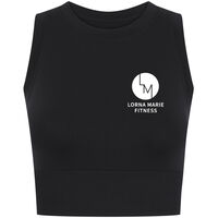 Lorna Marie Fitness  - Ladies Cropped Tank Top Thumbnail
